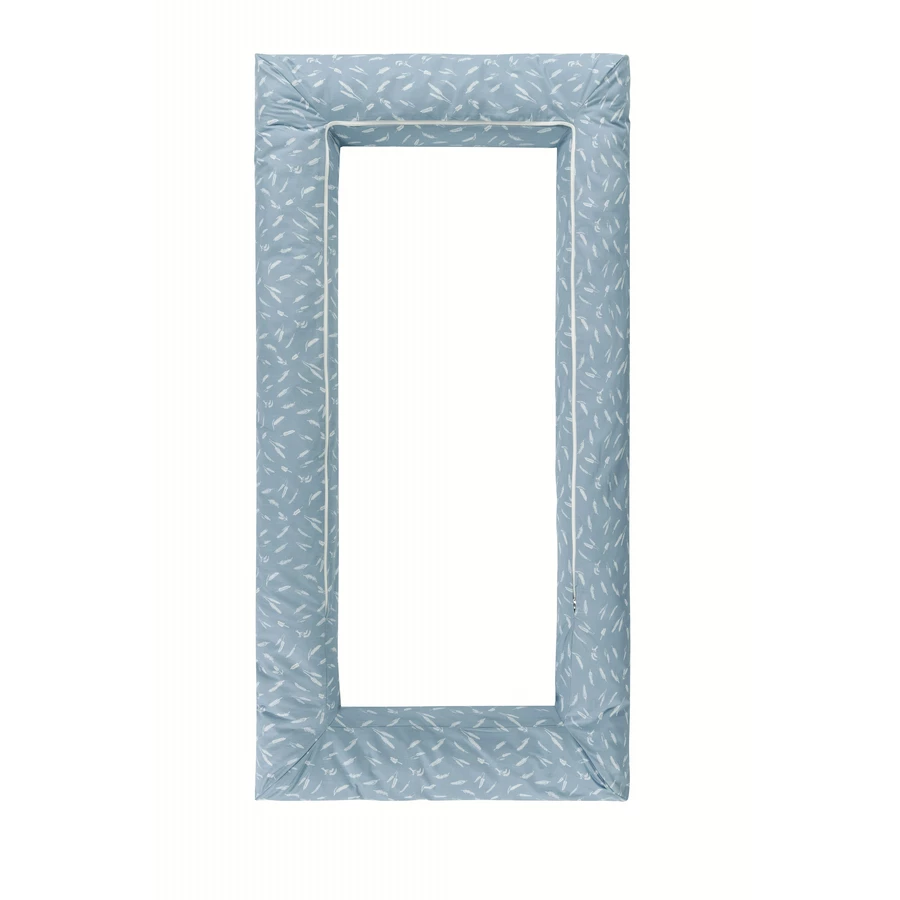 Alvi® Schlummer-Carré Earth blau 70 x 140 cm