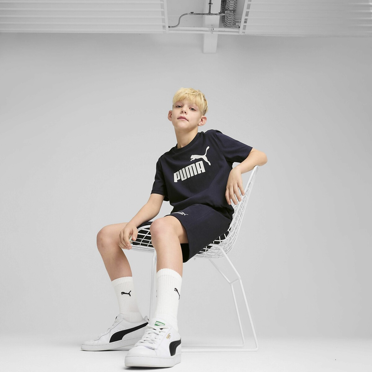 PUMA<br>Shorts em fleece