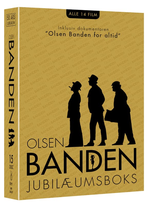 Olsen Banden - 50 års Jubilæumsboks (15 disc)