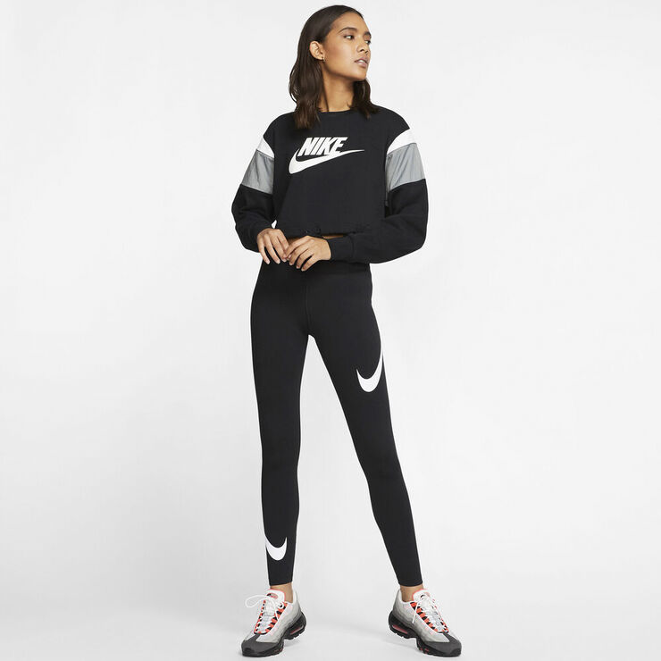 Nike Sportswear Leg-A-See Swoosh leggings Sort