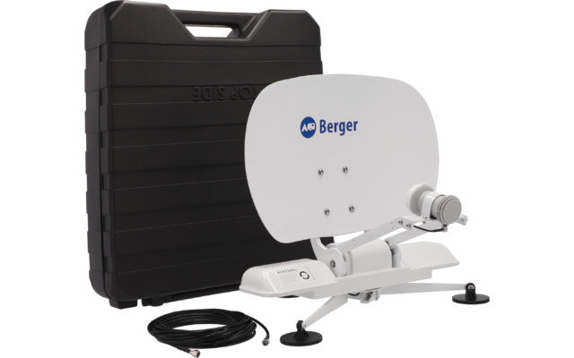 Berger Pathfinder 2.0 faltbare vollautomatische Sat-Anlage