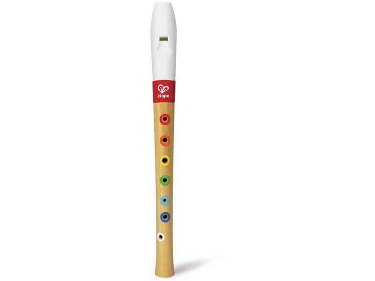 Hape Musikspielzeug Musician's Starter Recorder Blockflöte für kleine Musiker
