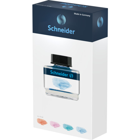 Schneider Pastell-Tinte Geschenkset 1 Tintenglas