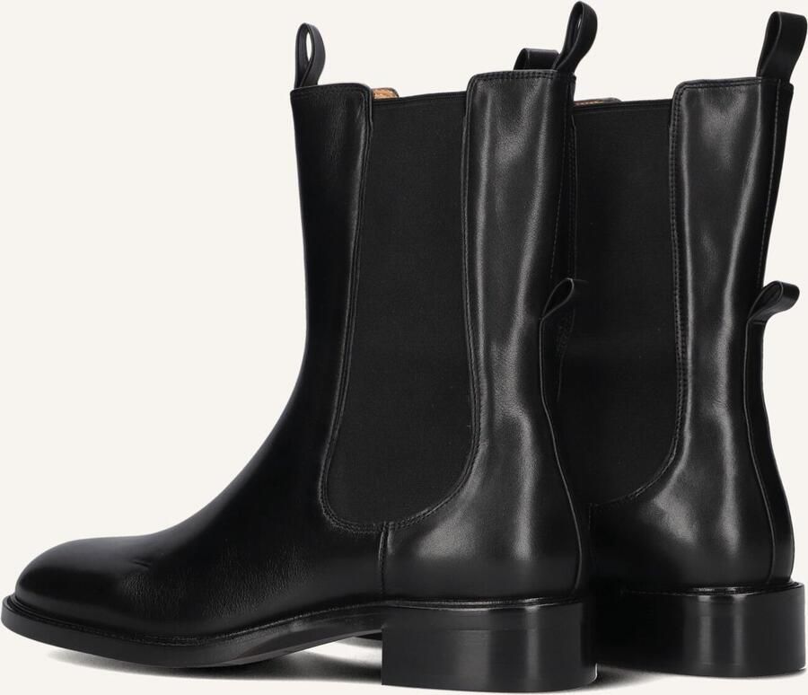 STEFANO LAURAN Enkellaarsjes Dames Gr2046 Maat: 41 Materiaal: Leer Kleur: Zwart