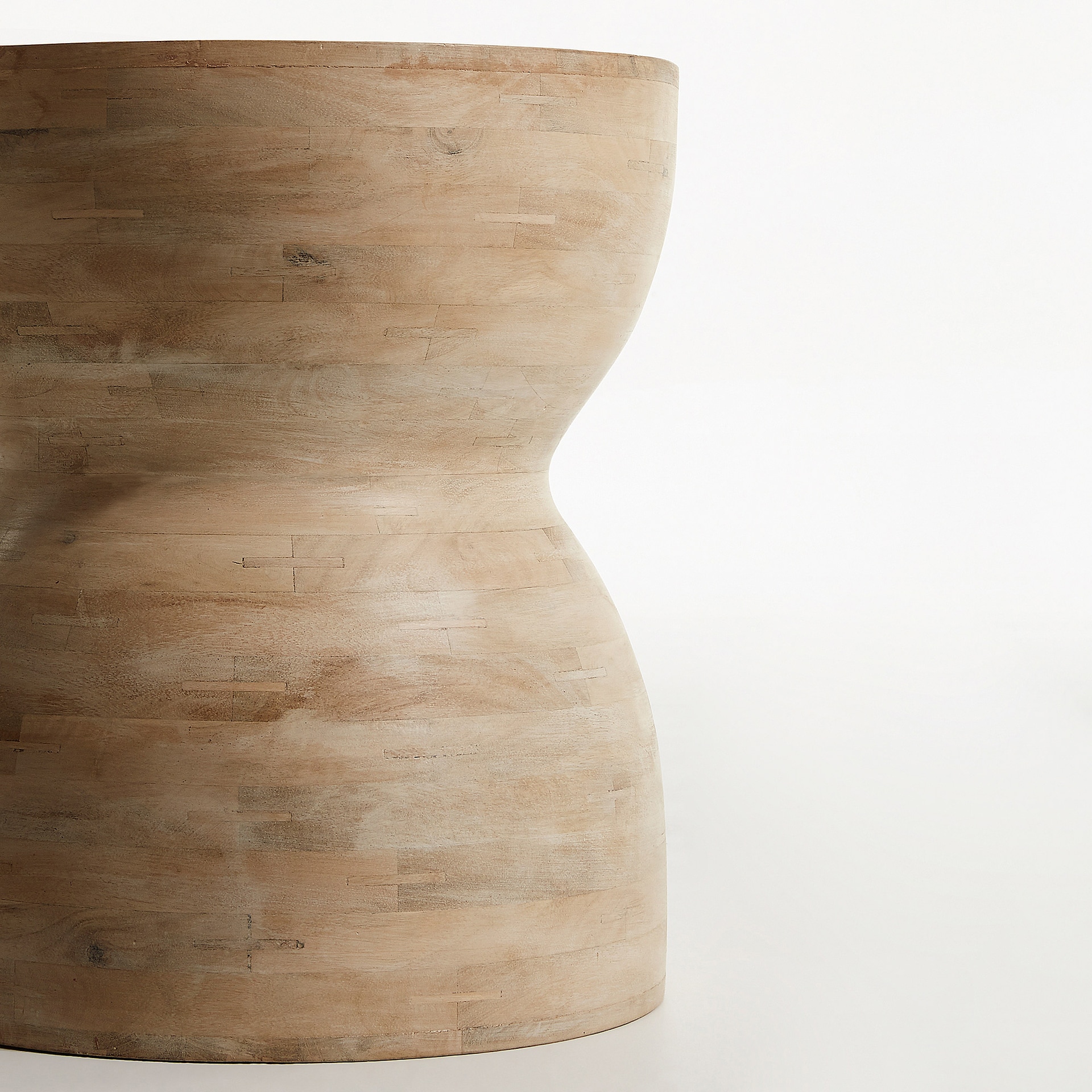 Kave Home Beistelltisch MAZY 40 x 40 cm Mangoholz
