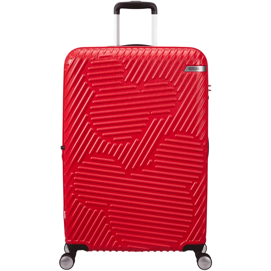 American Tourister Mickey Clouds - 4-Rollen-Trolley 76 cm erw. Mickey Classic Red