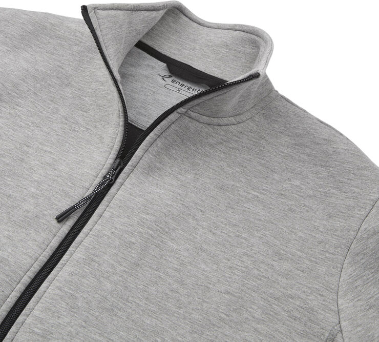 Energetics Bros Full Zip Sweatshirt Grå