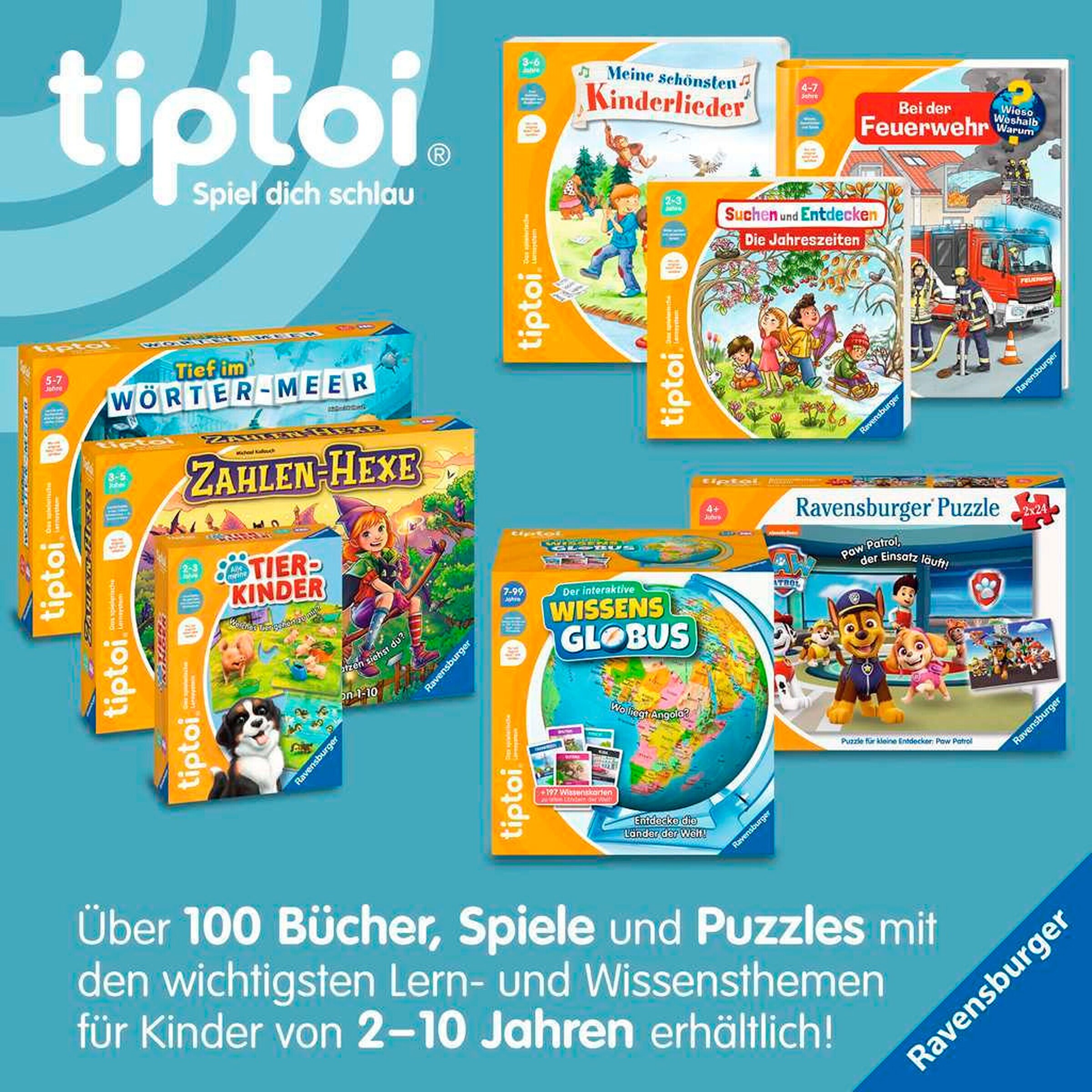 Ravensburger - TIPTOI Die flinken Sprach-Hörnchen