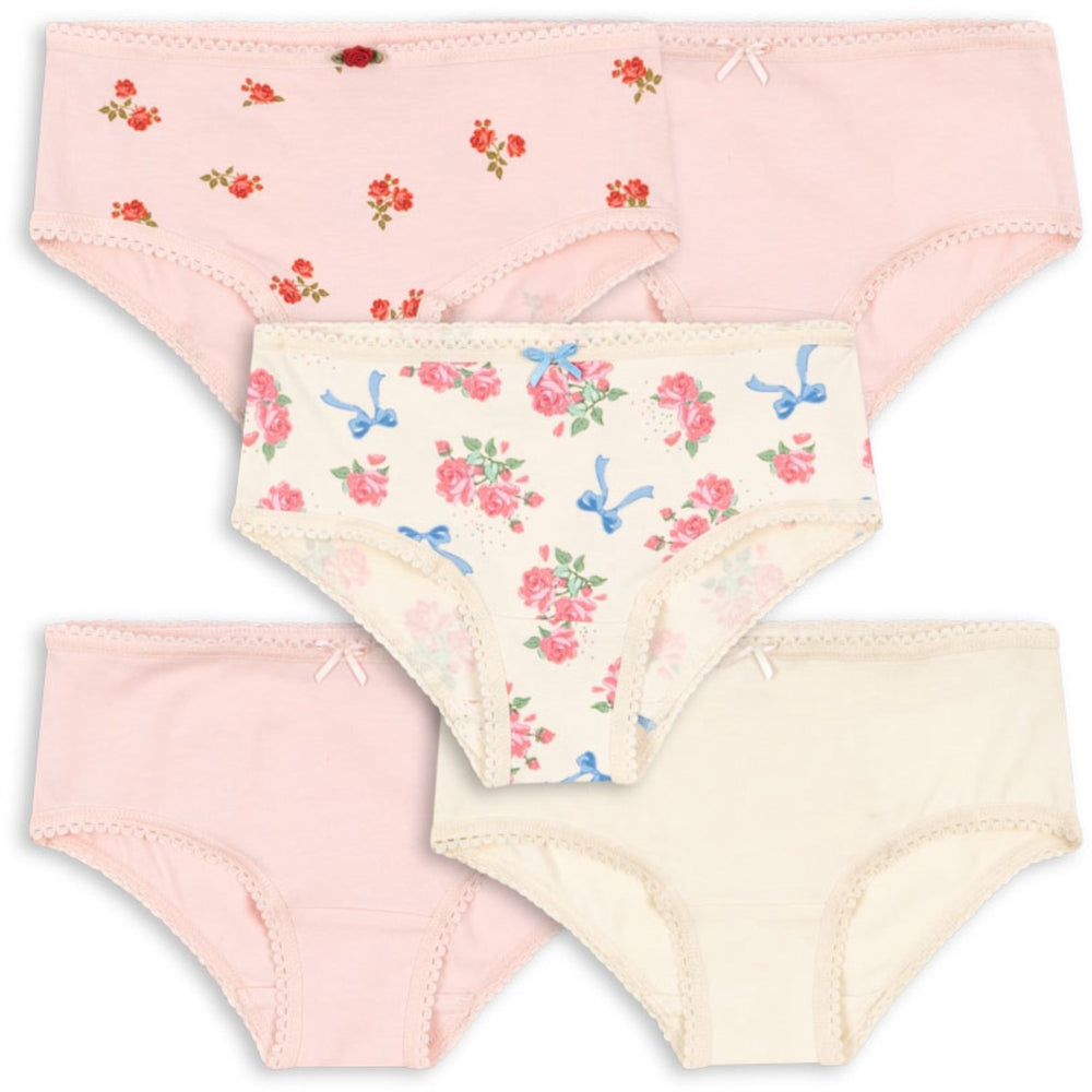Køb Konges Sløjd Girl Mix Pack Basic 5 Pak Girl Underbukser GOTS