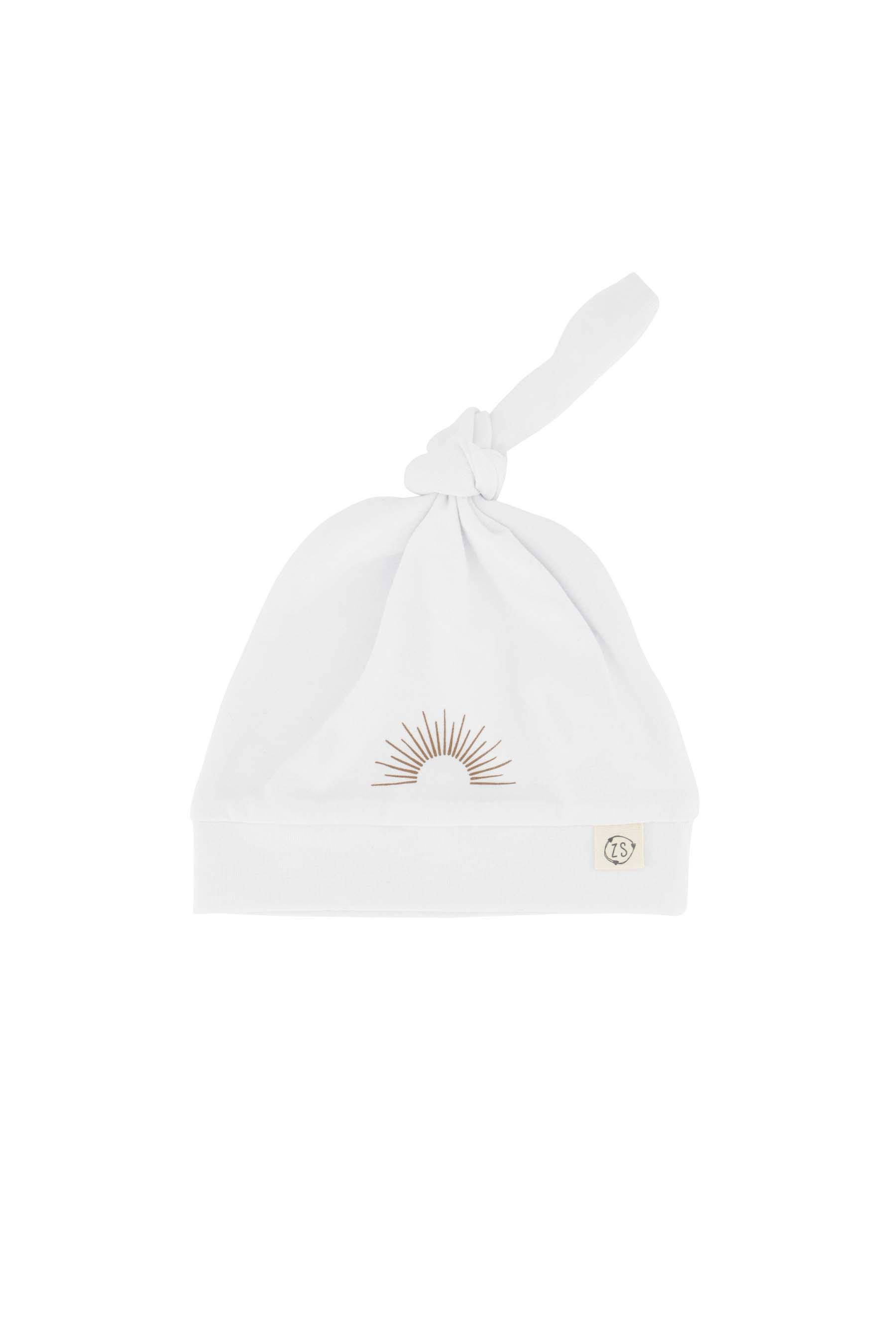 Zusss babymuts zonnetje wit