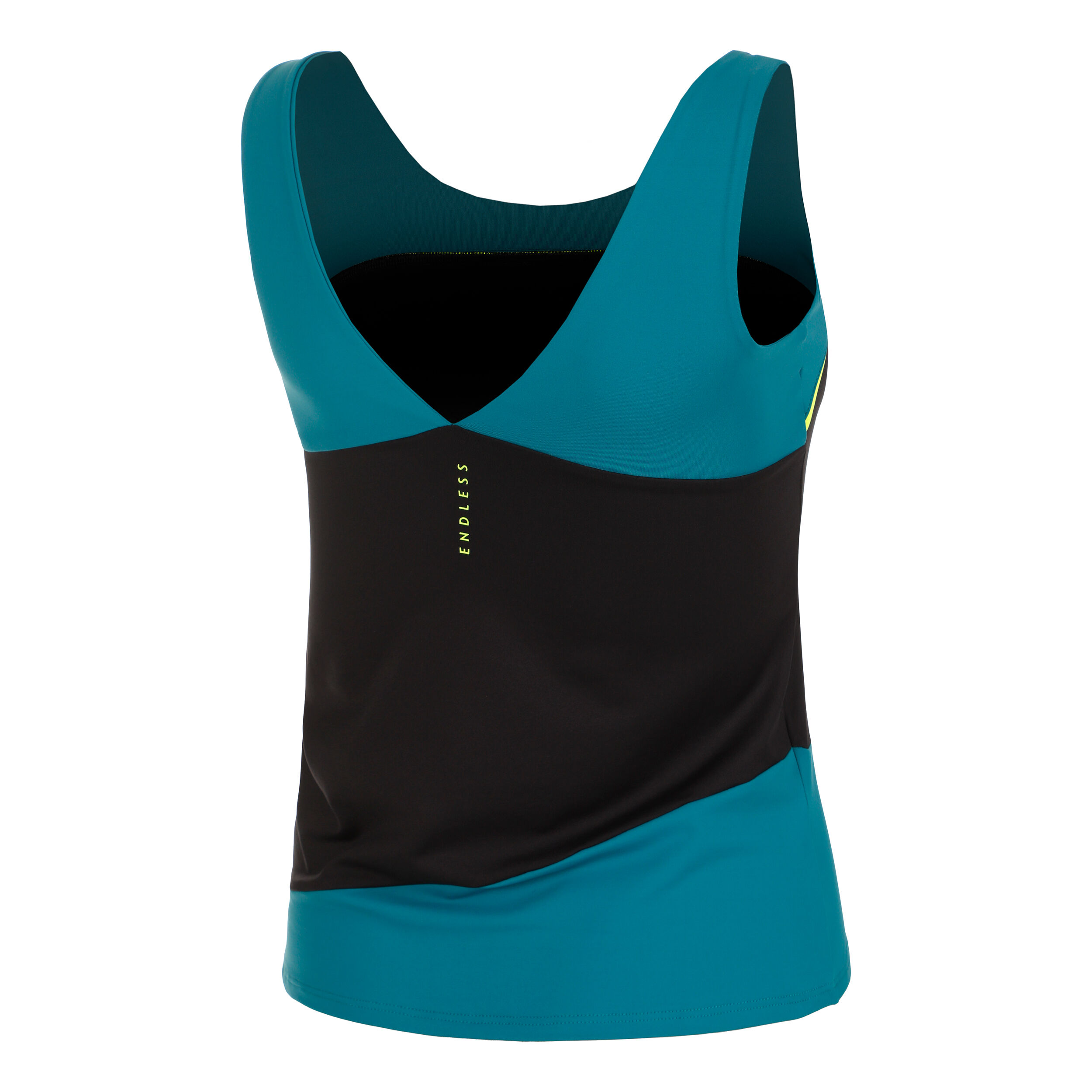 Endless Curve Débardeur Tank Top Femmes - Bleu Petrol