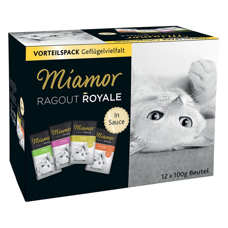 Offre découverte mixte Miamor Ragoût Royal 12 x 100 g