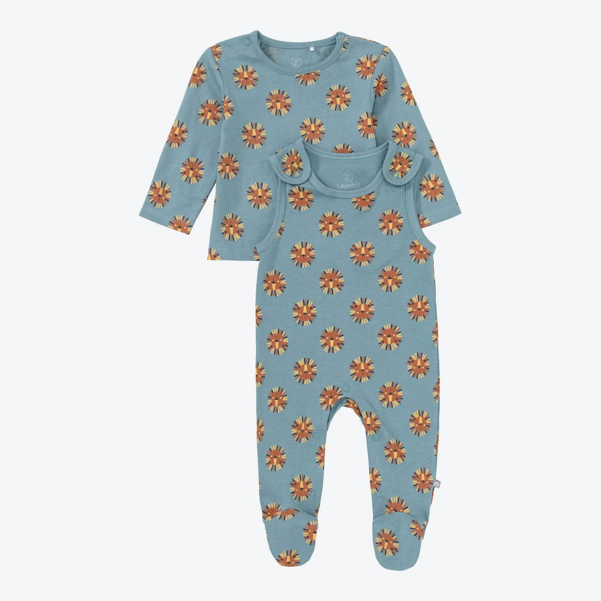 Baby-Jungen-Strampler-Set, 2-teilig