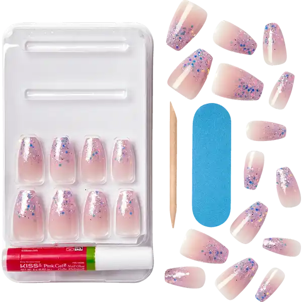 Gel Fantasy Nails - Winter Sparks
