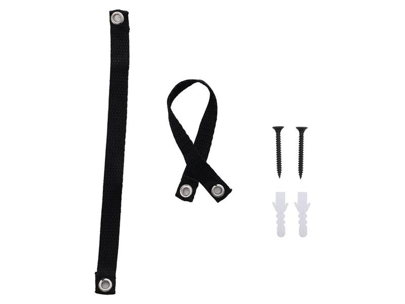 VASAGLE Garderobe mit Schuhablage 183 cm, Nature/Weiss Kleiderständer mit Sitzbank