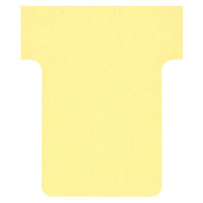 Nobo - 100 Fiches en T - Taille 1,5 - jaune
