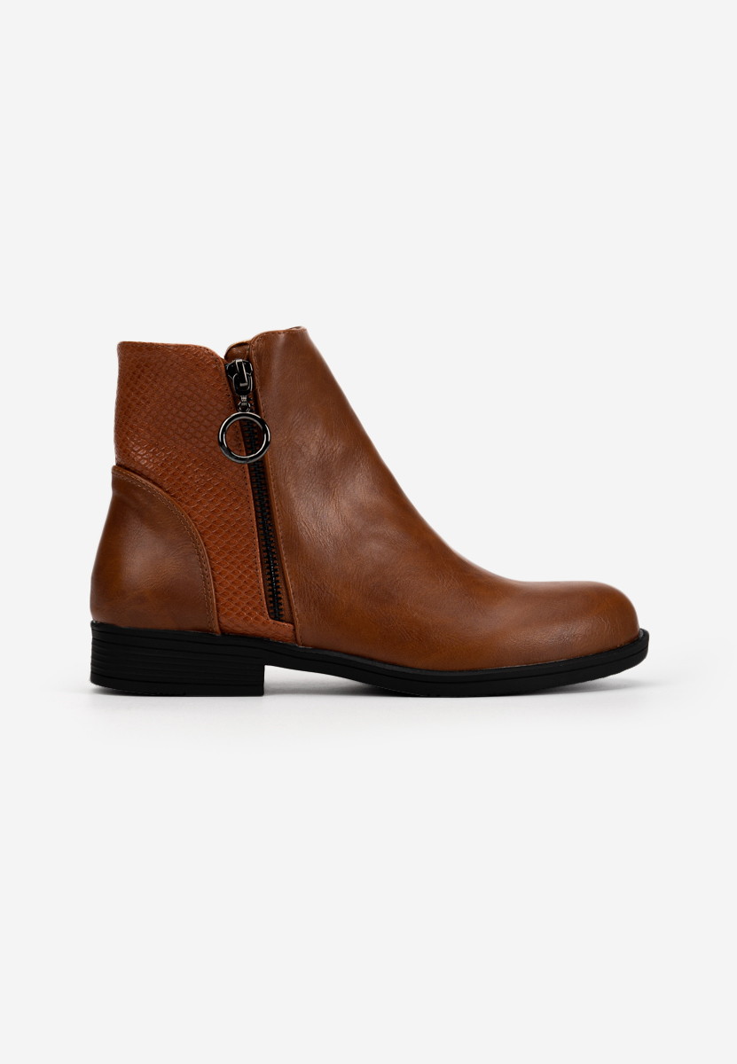 Boots femme chameau Derena