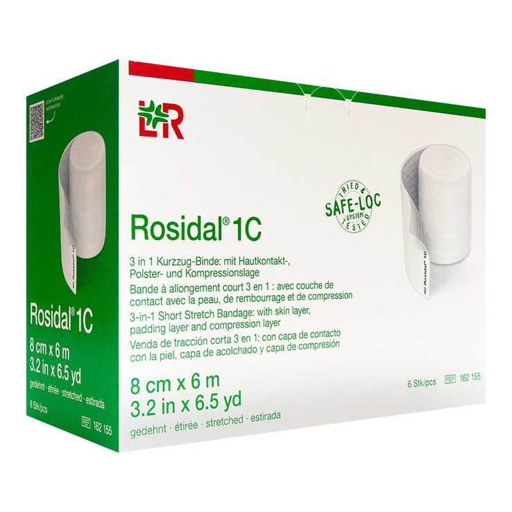 Rosidal 1C Binden 8cm x 6m, 6 St