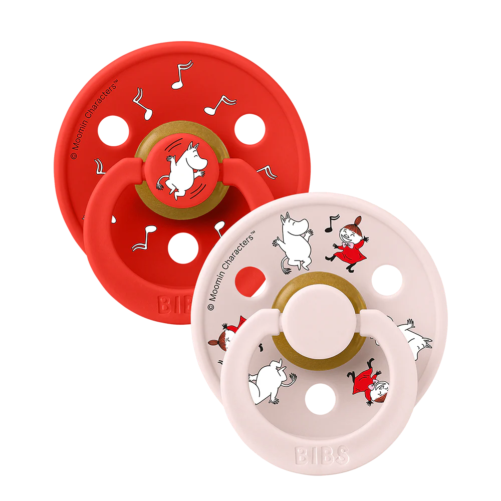 Bibs x Moomin Sutter Colour 2-pak Latex Rund