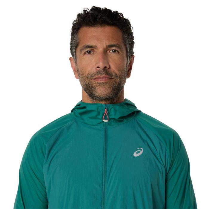 Asics Herre Jakker Road Packable Jacket Grøn