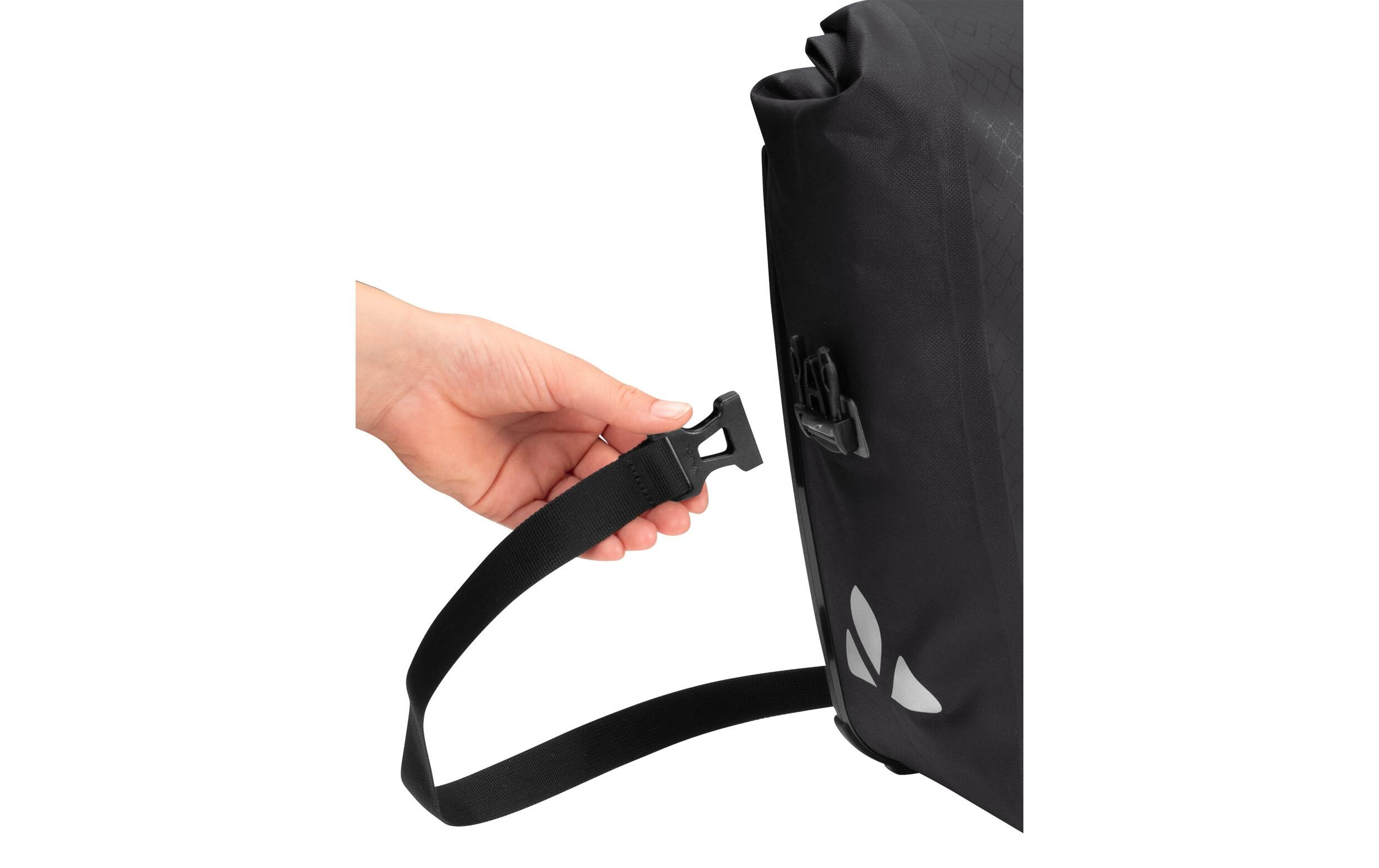 Fahrradtasche Aqua Front Schwarz<br>Vorderradtasche