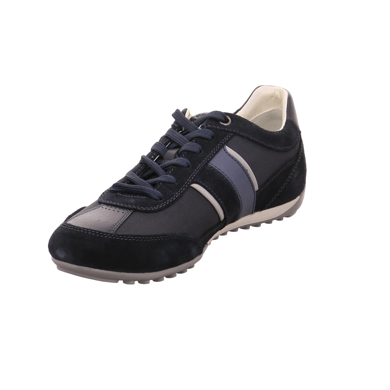 GEOX Halbschuhe Sneaker Blau Leder