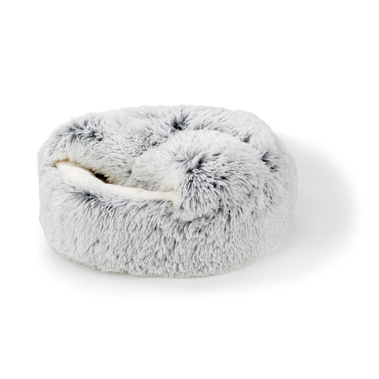 AniOne Höhle Fluffy 2-in-1 grau XS