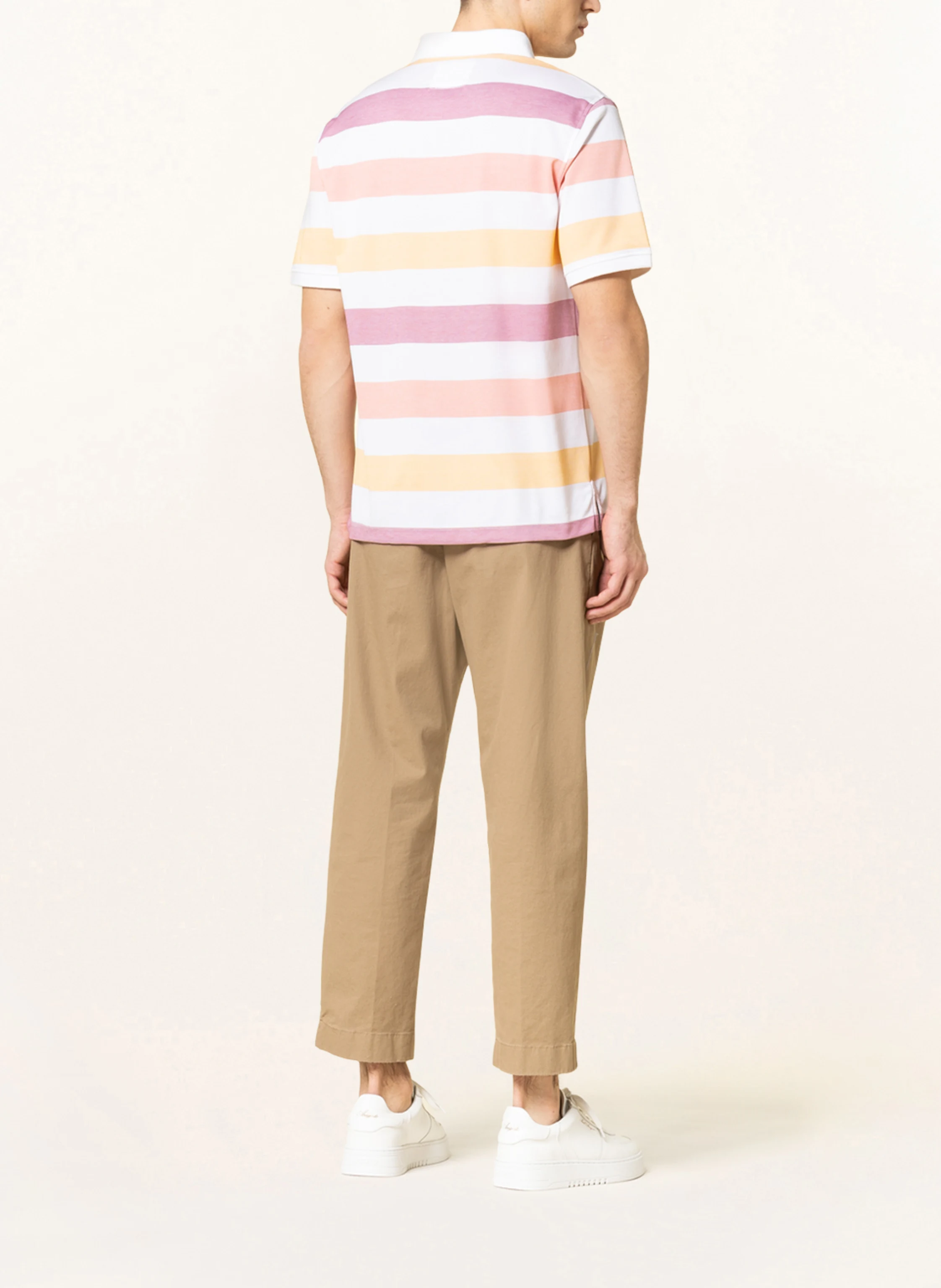 STROKESMAN'S Piqué-Poloshirt Regular Fit