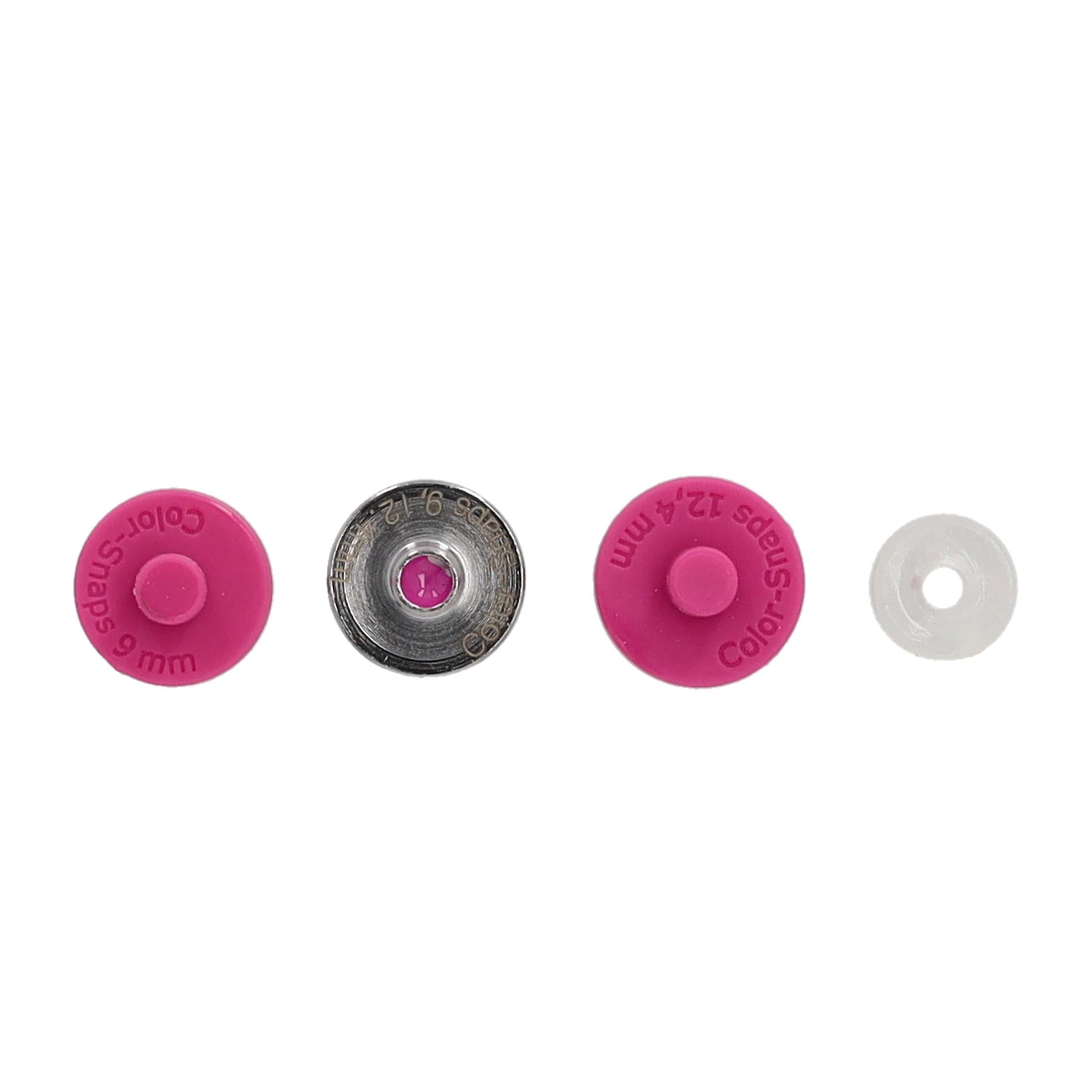 (3er Set) Werkzeug-Set Mercerie Zubehör für Color Snap   Color Snap Mini (673133) - Silber / Fuchsia