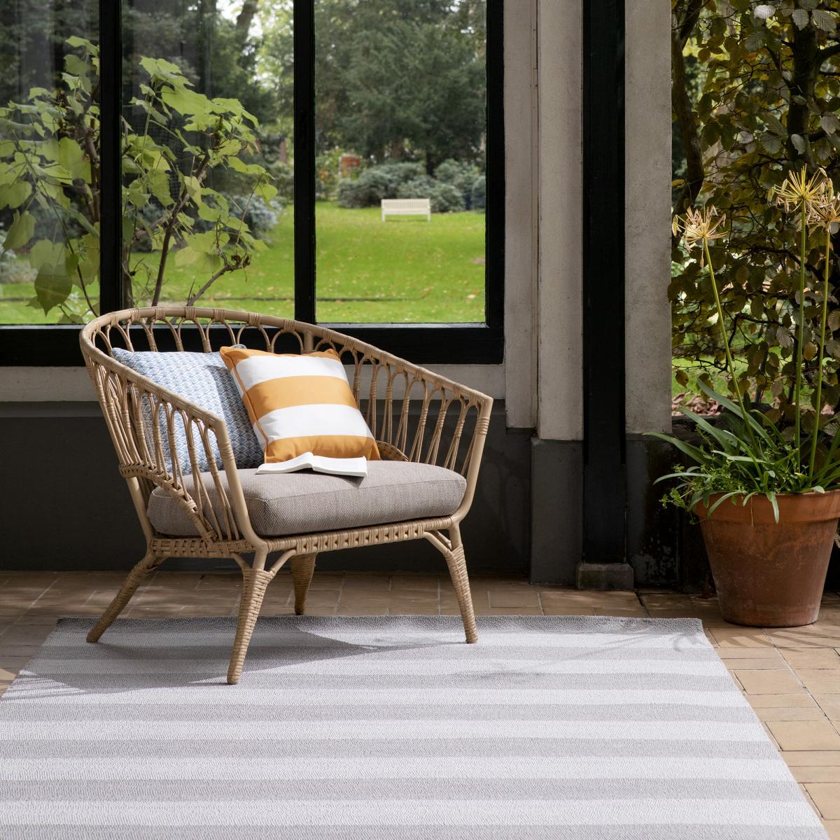 Tapis extérieur gris 160x230 cm