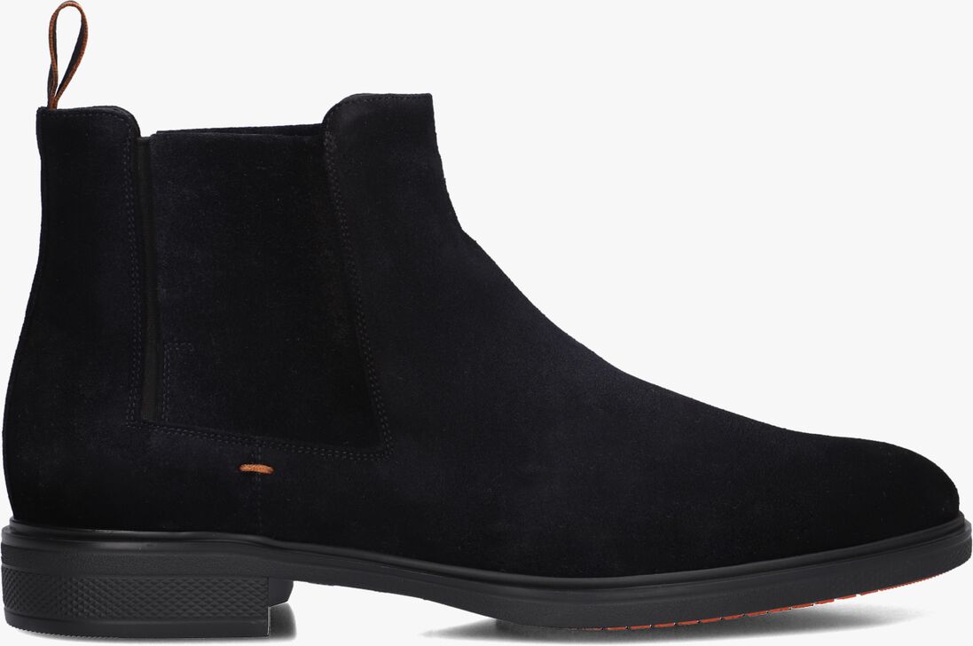 blauwe santoni chelsea boots 18937