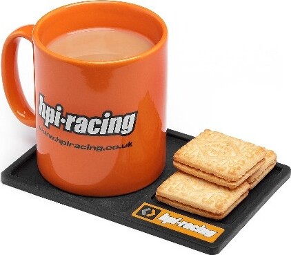 Small Rubber Hpi Racing Screw Tray - Black - Hp101998