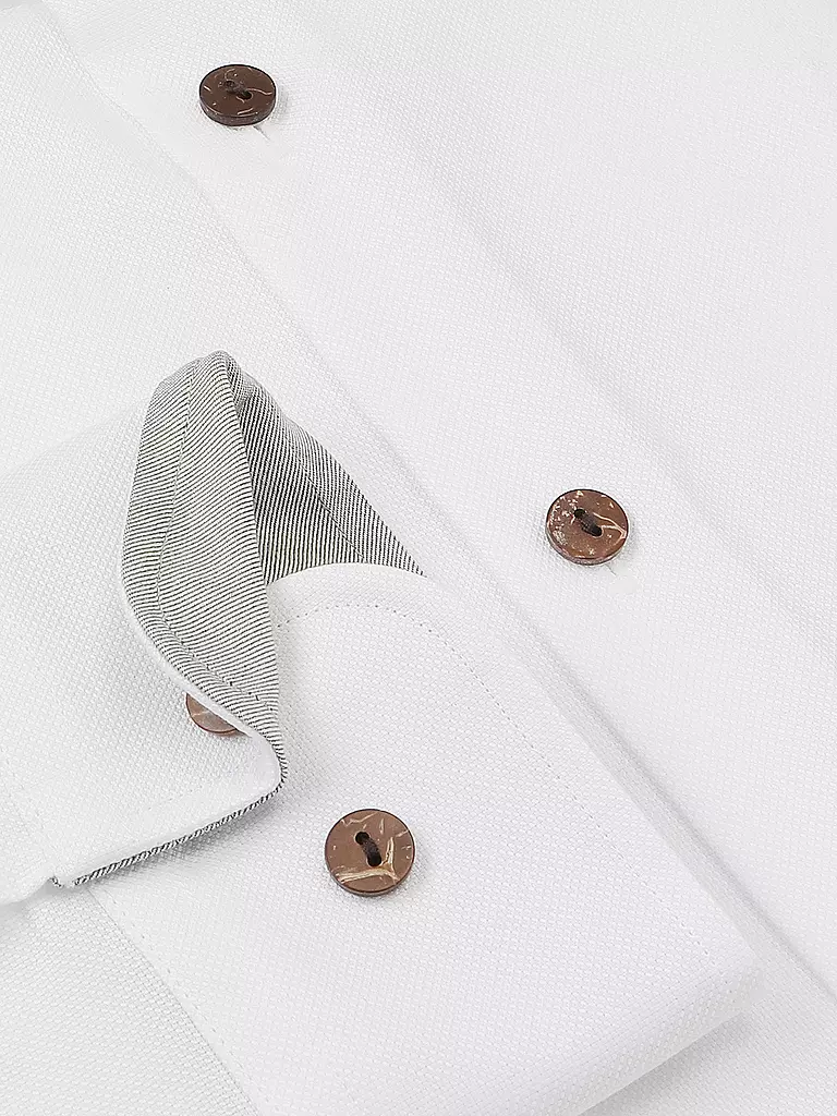 GWEIH & SILK Trachtenhemd KLOSTERSEE weiss