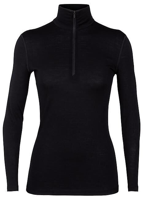 ICEBREAKER - T-SHIRT ML DEMI ZIP OASIS HALPH ZIP W