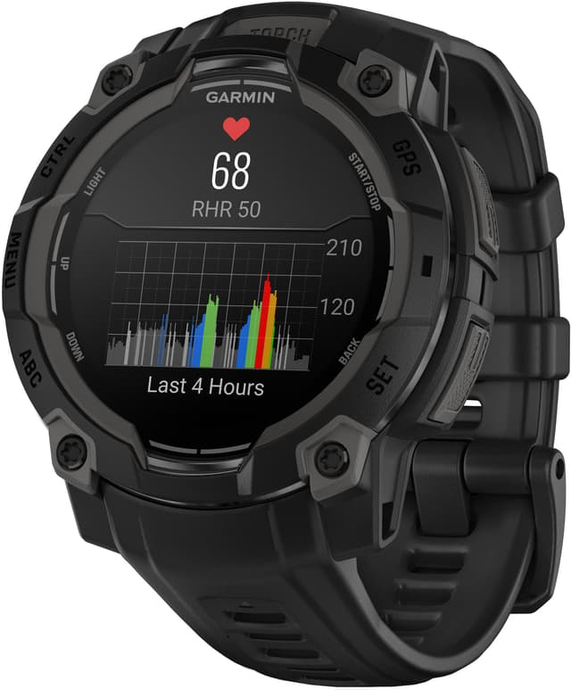 Garmin Instinct 3 smartur 45mm (sort)