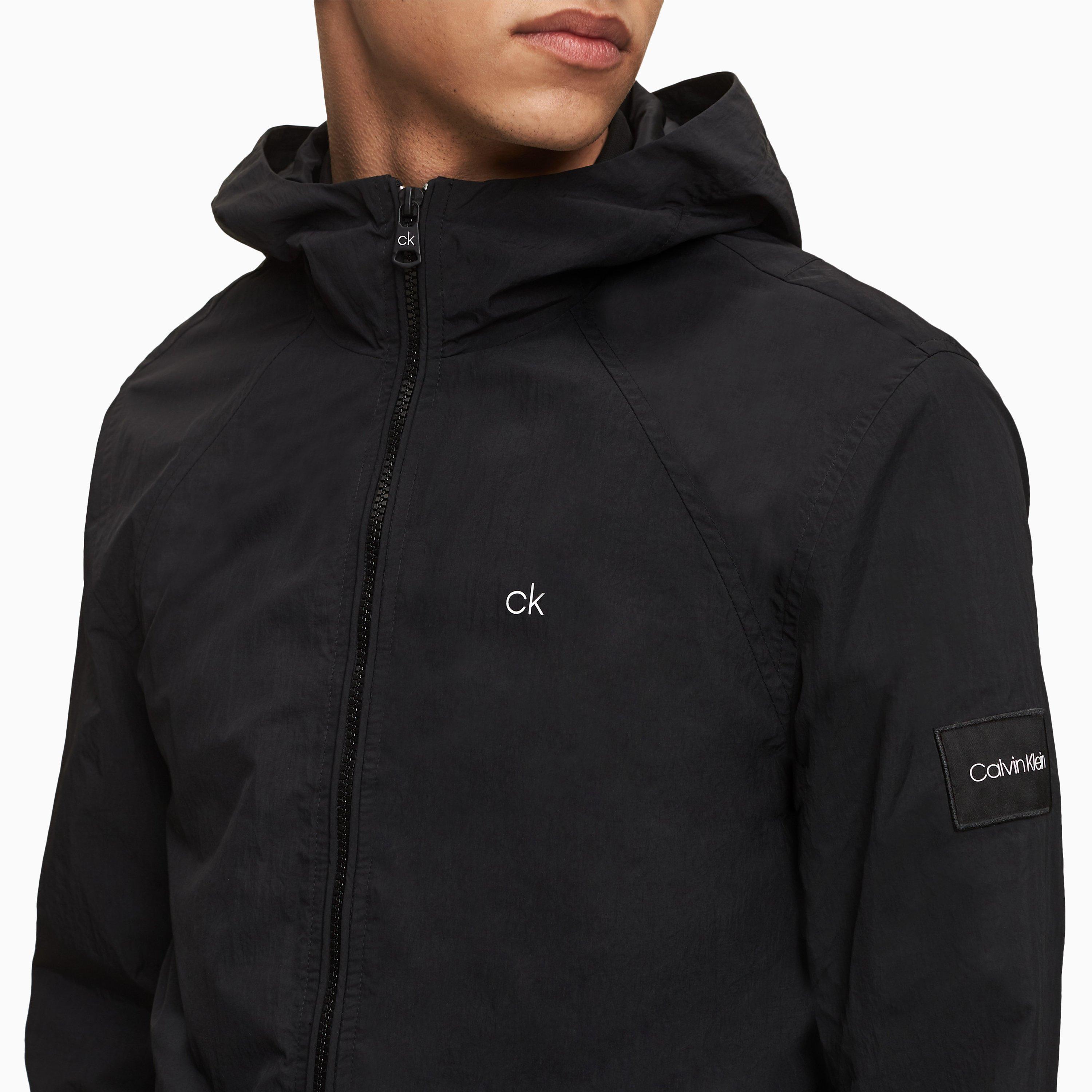 Calvin Klein Jeans Hooded Windbreaker
