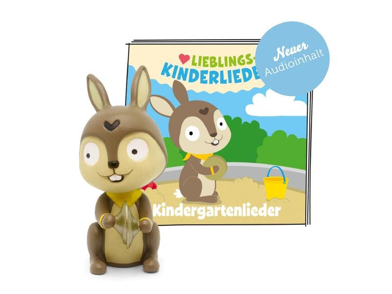 Tonies Hörbuch Lieblings-Kinderlieder – Kindergartenlieder Musik