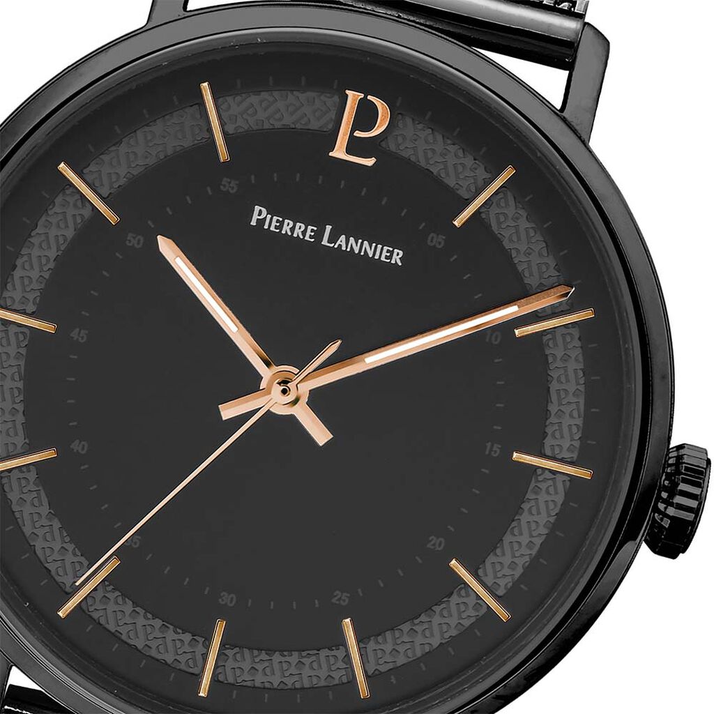 Montre Pierre Lannier Gaius Noir