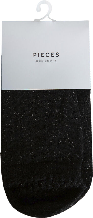 Pieces PCSEBBY GLITTER LONG 1 PACK SOCKS N Sort