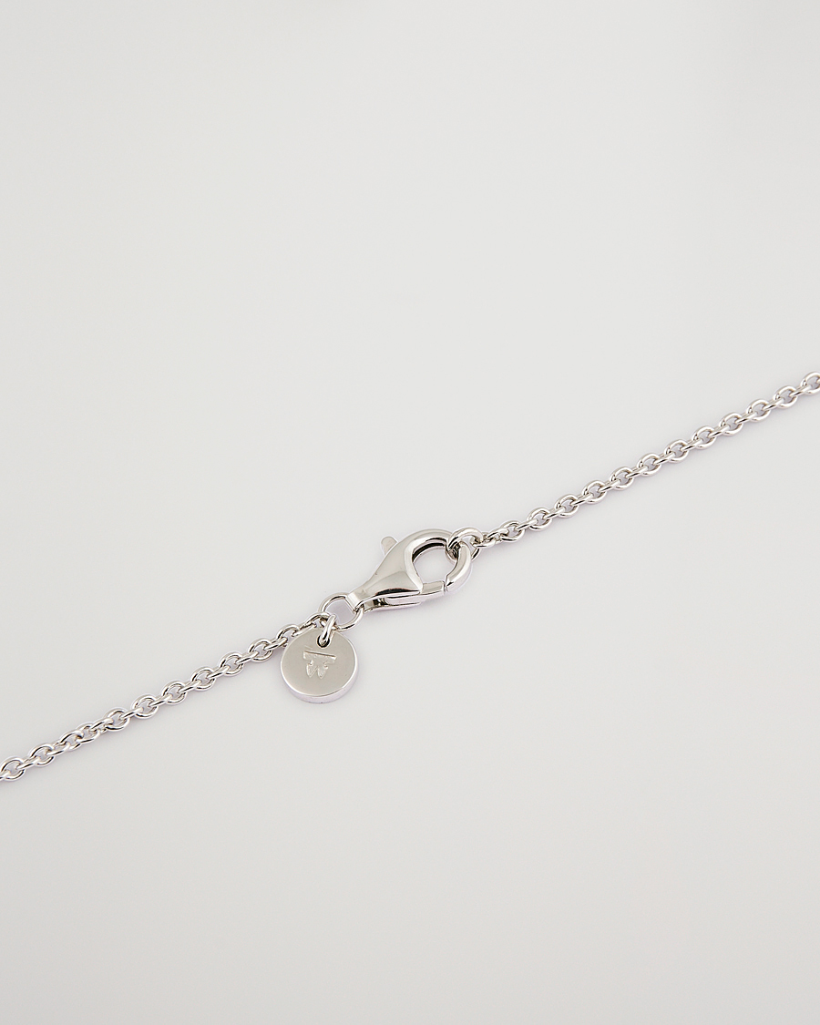 Tom Wood Coin Pendand Necklace Silver