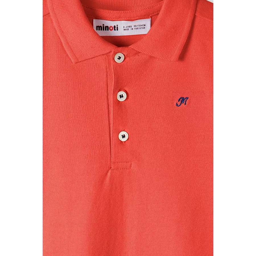 MINOTI Polokleid Rot