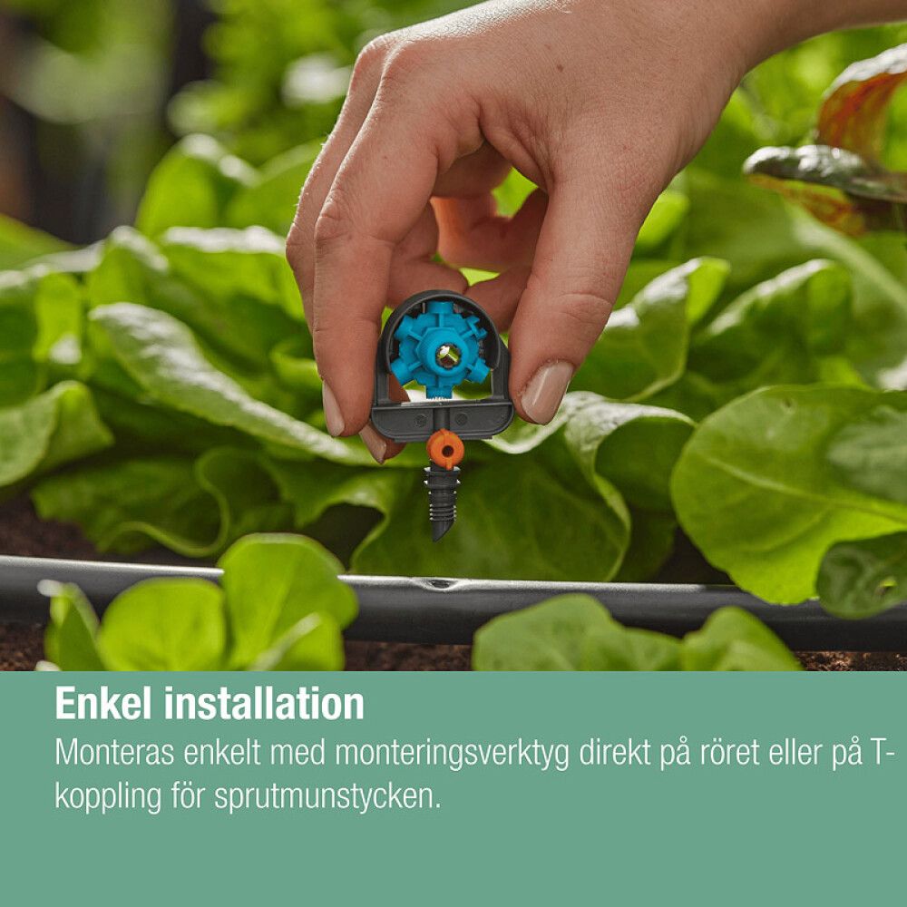 SPREDERDYSE GARDENA MICRO-DRIP-SYSTEM 6 I 1 2PK