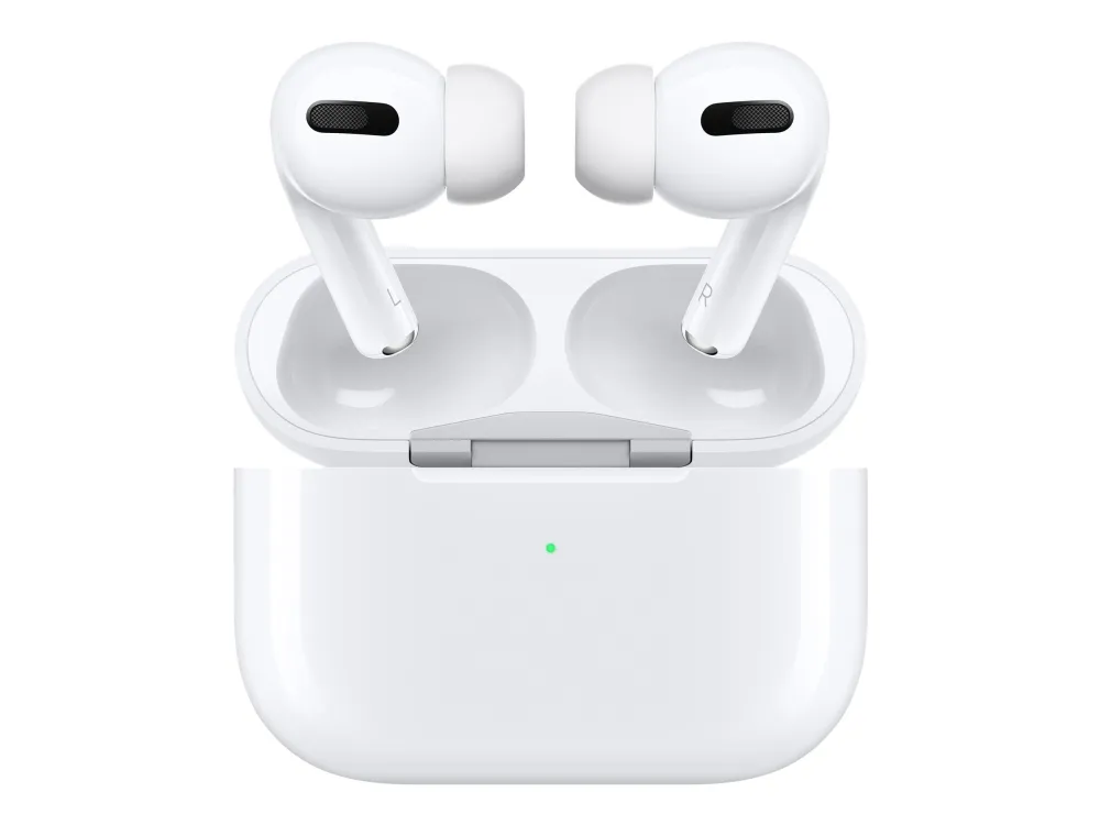 Apple | AirPods Pro - 2. Generation (2023) - Trådløse øretelefoner med mik. - aktiv støjdæmpning - hvid | Magsafe Charging Case (USB-C)