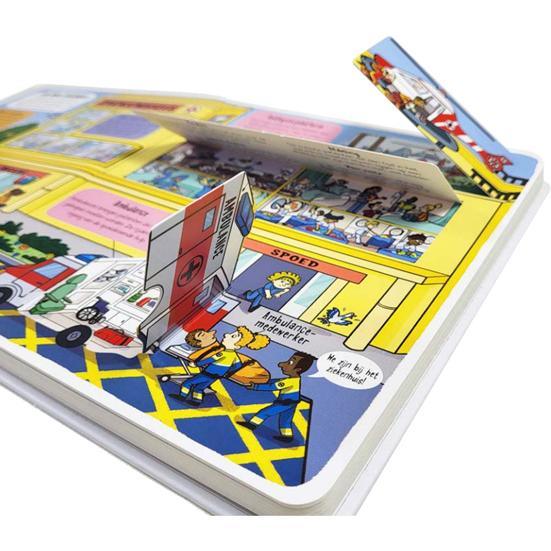 Uitgeverij gottmer flapjesboek in het ziekenhuis