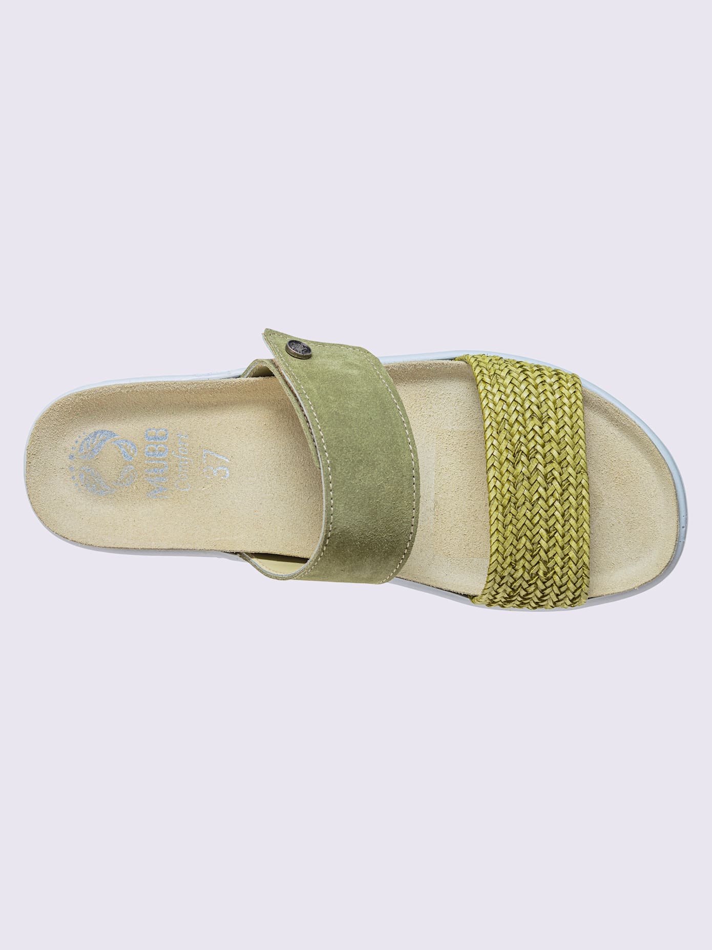Chaussons cuir vachette