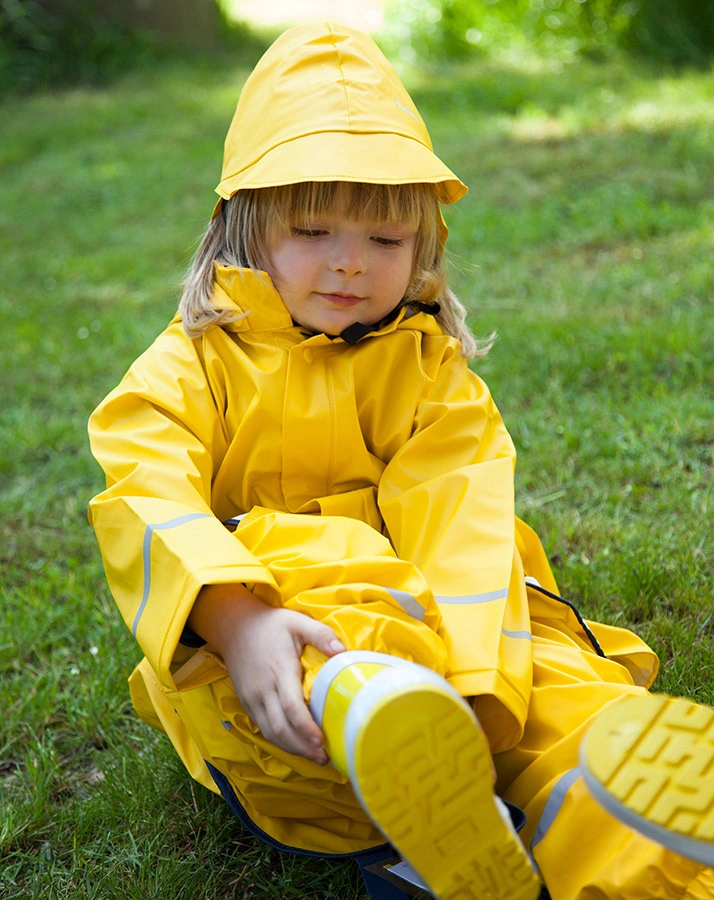 Regenjacke BASIC in gelb (Größe: 92)