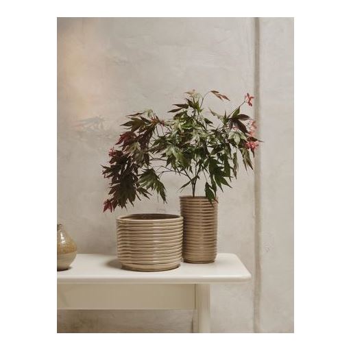 ferm LIVING Corduroy Urtepotteskjuler, Ø20 cm