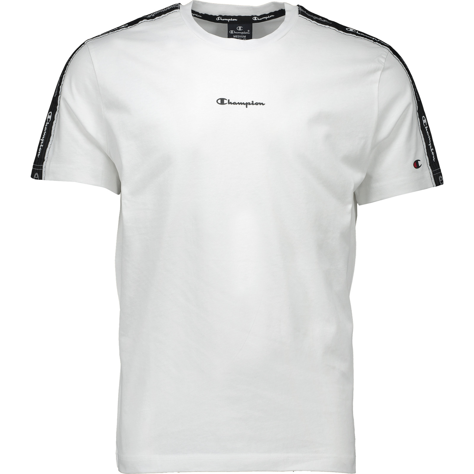 Champion Herren-T-Shirt Tape XL, weiss