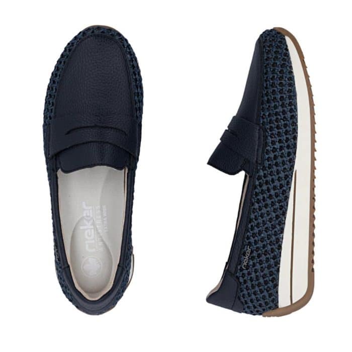 Rieker Loafers Dame N1254-14