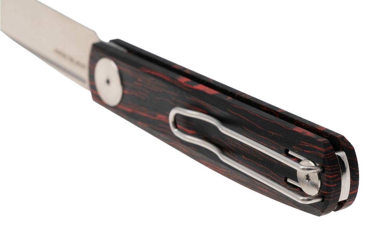 Real Steel G-Slip Compact 7865OR Satin VG10, G-Mascus Red Black, zakmes, Ostap Hel design